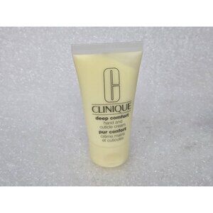 Clinique Deep Comfort Hand And Cuticle Cream 30ml 1oz Travel Size Fragrance Free